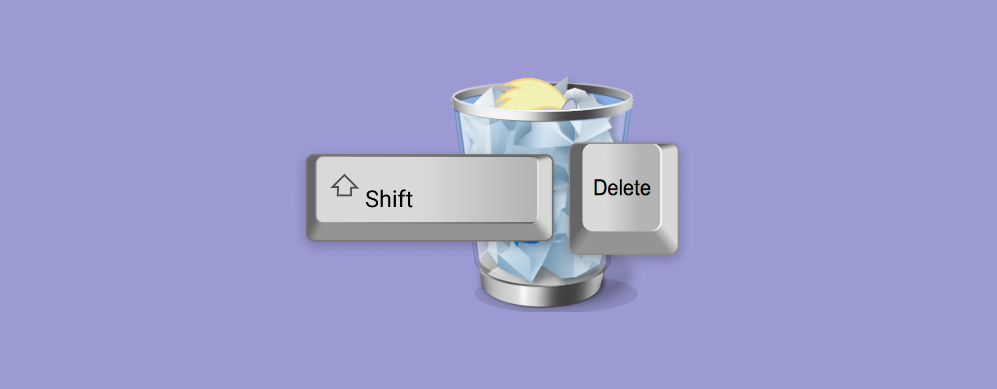 Recover shift deleted files
