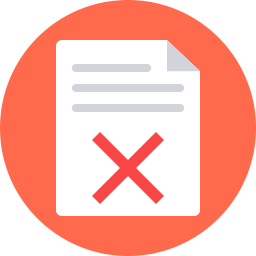icon depicting file read error