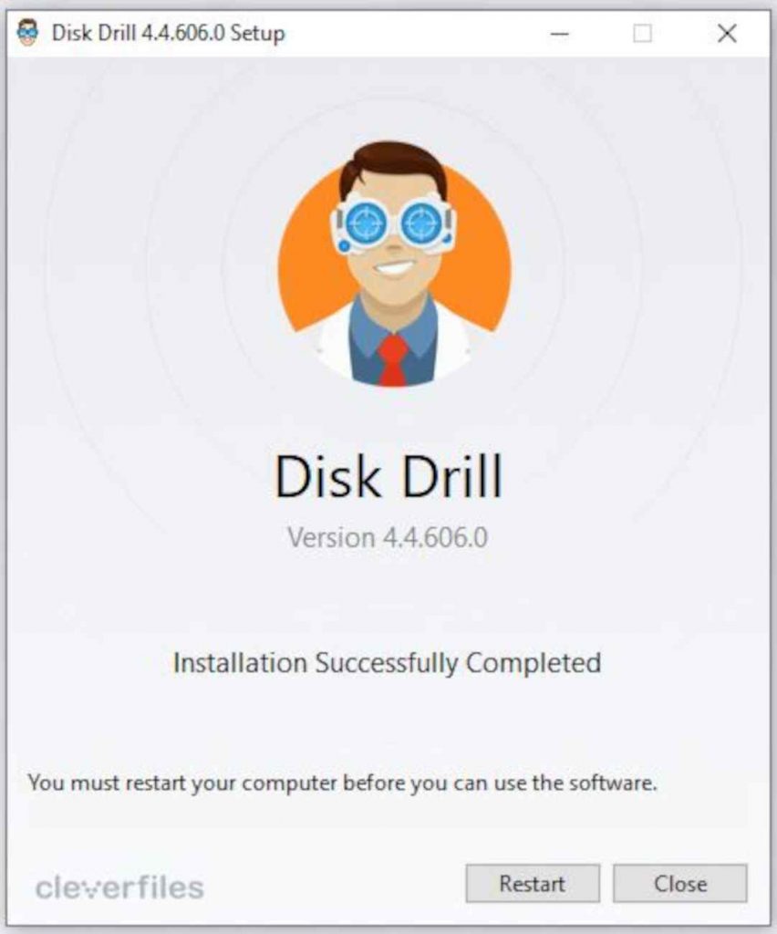 install Disk Drill Data Recovery for windows