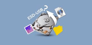 hard drive turned into esd