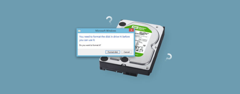 You Need to Format the Disk Before You Can Use It: How to Fix