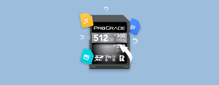 How to Recover Deleted Data from ProGrade SD Cards