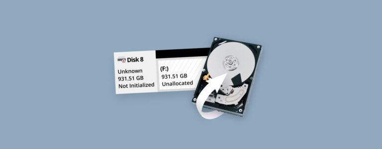 How to Fix Unallocated Hard Drive and Recover Data from It