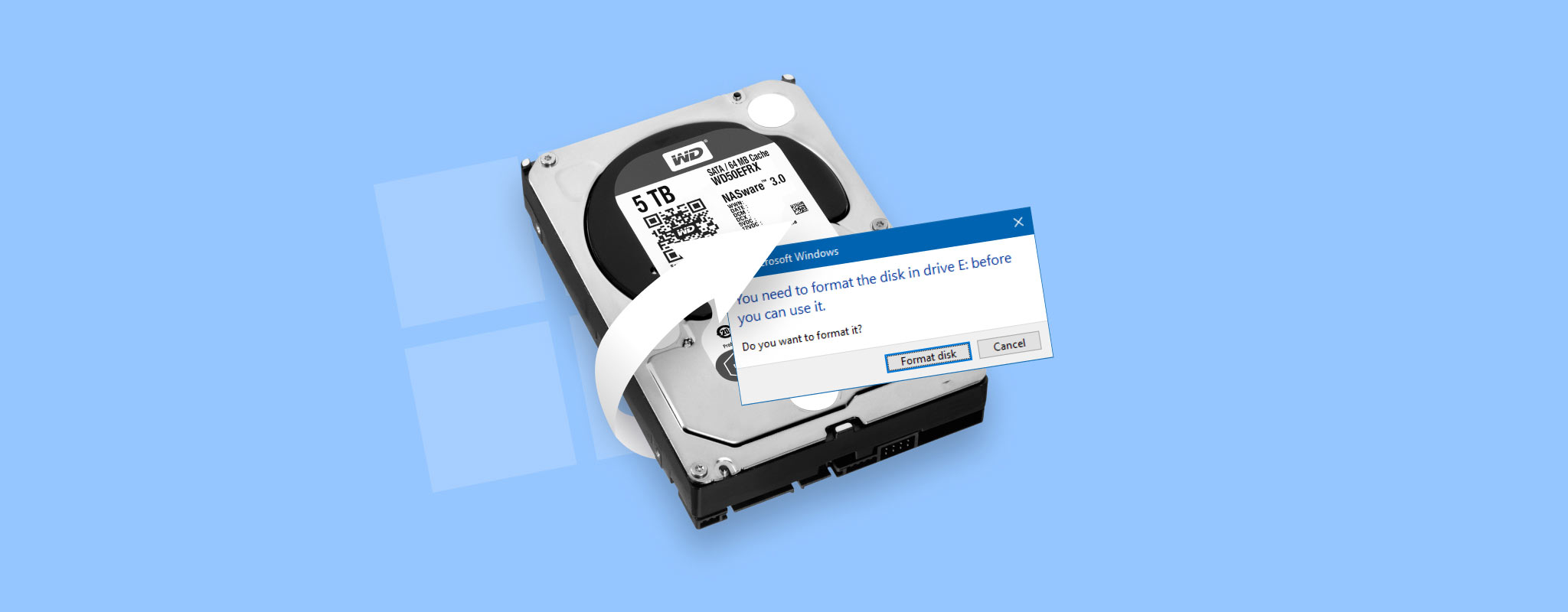 how to unformat hard drive