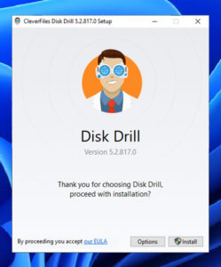 Install Disk Drill on Windows
