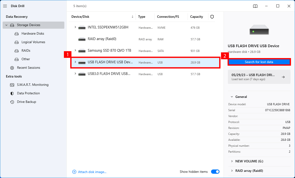 recover shift deleted files with disk drill