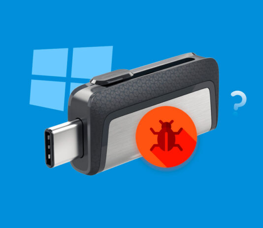 remove virus from usb