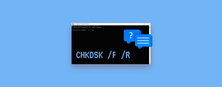 Käyttäisitkö CHKDSK /R vai /F: yksityiskohtainen vastaus