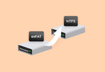 convert exfat to ntfs without losing data