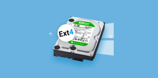 recover ext4 partition