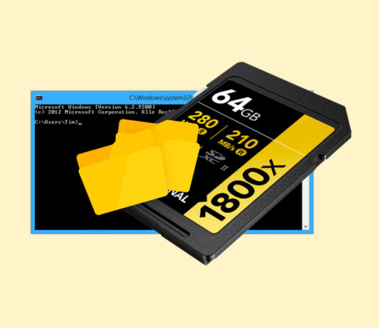 format sd card using cmd