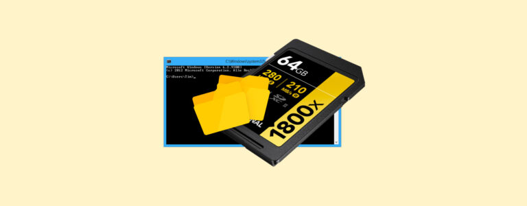 How to Format SD Card Using CMD Without Losing Data