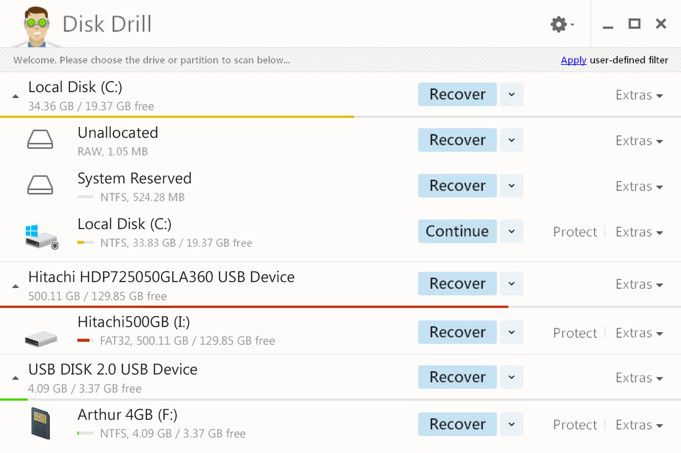 Disk drill - free data recovery software for mac os x