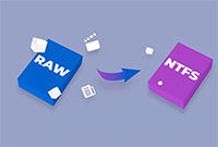 How to Convert a RAW Partition to NTFS Without Losing Data