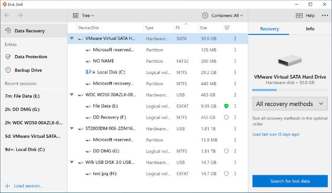 disk drill sd card recovery windows