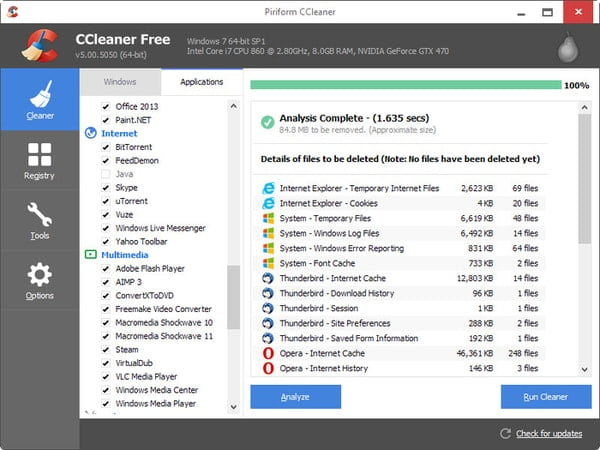 CCleaner by Piriform